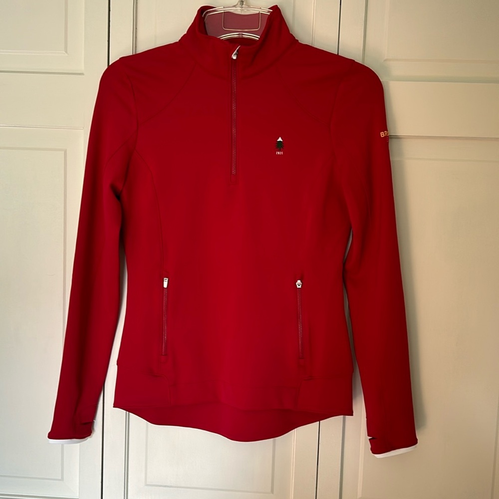 Nwt Zero Restriction Xs Crimson Sofia Pullover - image 1
